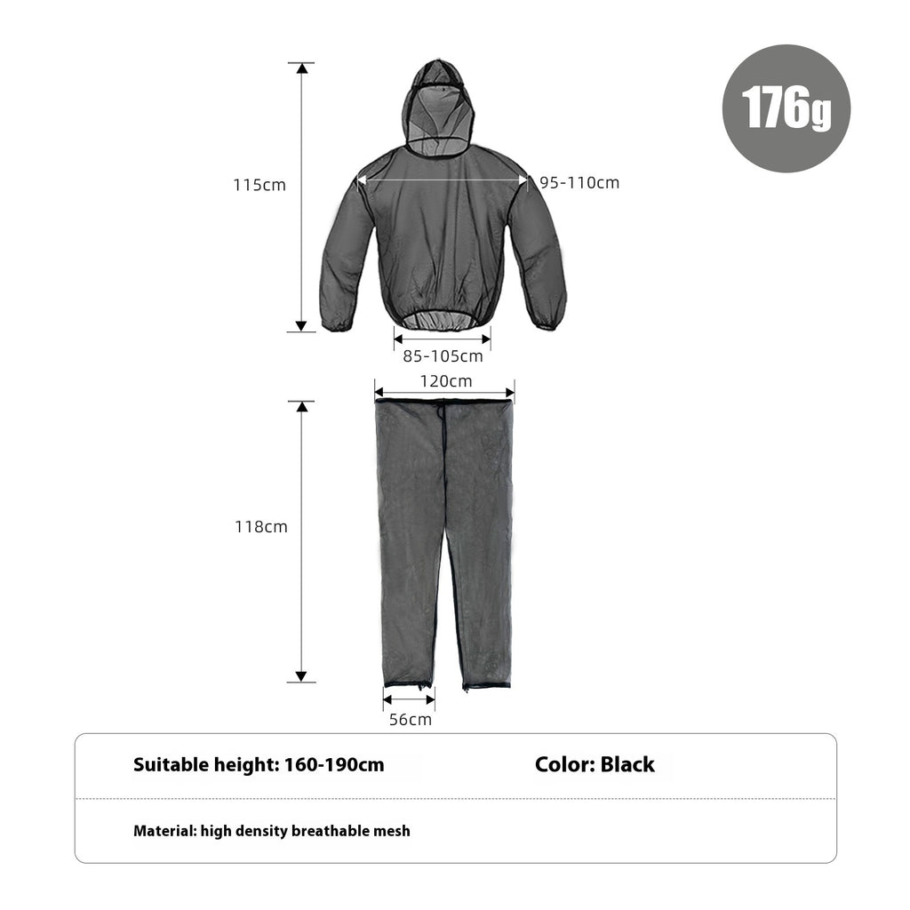 Outdoor Camping Mountaineering Hiking Anti Mosquito Clothes